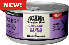 Acana Acana Premium Pâté, Chicken & Tuna Kitten Recipe